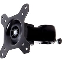 Duronic VESA Kopfhalterung Für Monitor – Drehbar & Neigbar Bis 27 Zoll (VESA 75/100, 32 Mm)