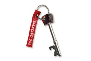 SUCK UK Otwieracz do butelek "Klucze", srebro, jeden rozmiar