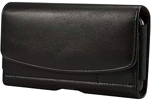 Aopan Belt Case with Belt Clip Holster Real Leather Case for iPhone X, iPhone XS, Xiaomi Redmi 6 6A Mi A2 Lite, Huawei P20 Lite, Samsung Galaxy S8 S9