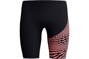 Speedo Men's Medley Logo Jammer, Black/Ardesia