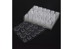 NATUCE 30 arkuszy, 720 sztuk dwustronnych naklejek samoprzylepnych do paznokci, przezroczyste podkładki do paznokci, klej do paznokci, żelowe zakładki, sztuczne paznokcie, naklejki na akcesoria do