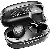 TOZO A1 Cuffie Bluetooth, Mini Auricolari Bluetooth 5.3 con Mic Stereo, In Ear Mini Cuffie con Bassi potenti, Connessione a L