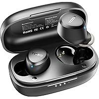 TOZO A1 Mini Wireless Earbuds Bluetooth 5.3 in Ear Lättviktshörlurar Inbyggd mikrofon, uppslukande premiumljud Långdistansans