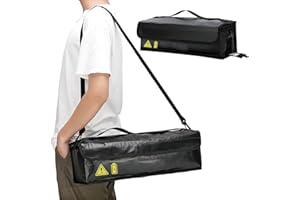 MOCOLI Lipo Safe Bag, Lipo Battery Safe Bag Explosionproof, Fireproof Explosionproof LiPo Battery Bag,Large Capacity Fireproof Bag for Ebike Battery Charging and Storage