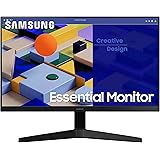 Samsung Monitor S31C (S24C312), Flat, 24'', 1920x1080 (Full HD), IPS, 75 Hz, 5 ms, FreeSync, D-Sub, HDMI, Eye Saver Mode, Fli