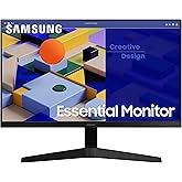 Samsung Monitor S31C (S24C312), Flat, 24'', 1920x1080 (Full HD), IPS, 75 Hz, 5 ms, FreeSync, D-Sub, HDMI, Eye Saver Mode, Fli