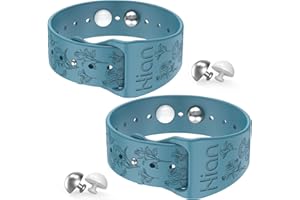 HION Lot de 1 paire de bracelets pour soulager le mal des transports - Bracelets d'acupression - Pour les nausées matinales, le mal de mer, les maladies de la voiture-Bleu