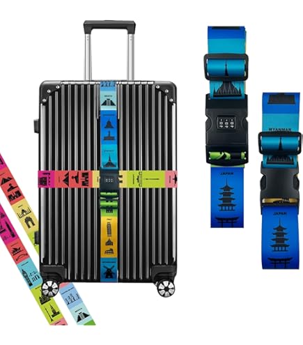 BELLUXX® Sangle De Valise De Qualité Supérieure, Particulièrement