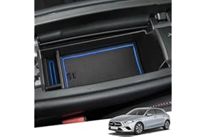 YEE PIN Scatola portaoggetti per classe A W177 V177 / Classe B W247 2019 – 2024 / Classe GLA/CLA C118 GLB organizer per braccioli, organizer accessori con tappetino antiscivolo