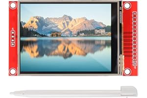 ARCELI Pantalla táctil LCD TFT de 2,8 Pulgadas, resolución 320x240, Controlador ILI9341, Interfaz SPI Compatible con Arduino y Raspberry Pi