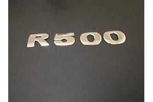 CHROMOTIVE SCANIA R SERIES Stainless Steel Chrome 'R 500' Polished Number Cover Grill Model Badge