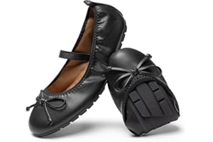 DREAM PAIRS Kids Ballerines Fille Elégantes Chaussures Plates pour Filles Mary Jane Confortables et Légères KKUMFA2502