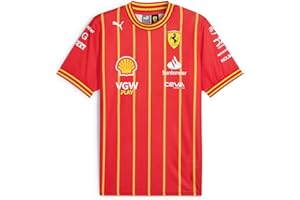 PUMA Scuderia Ferrari - Carlos Sainz 2024 koszulka piłkarska - męska - czerwona