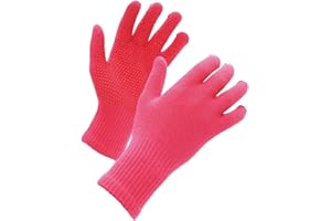 Shires Bonne Prise en Main William Hunter Equestrian Gants antidérapants pour Enfant Rose Taille Unique