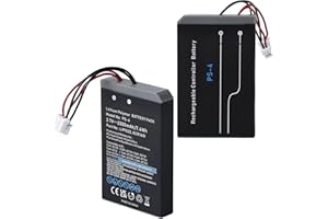 SHAWOROCE 2X Akku Batterien LIP1522 KCR1410 Kompatibel mit Sony PS4 DualShock 4 Slim Pro V1 V2 CUH-ZCT2E CUH-ZCT1 Wireless Controller Playstation 4 Manette Li-ion Li-po 2000mAh 3,7V