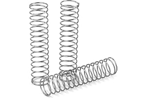 GUNGY Molle Compressione 70mm Molla in Acciaio Inossidabile 304 Diametro Filo 1mm Diametro Esterno 16mm Forza Molla 1,05kg 4 Pezzi