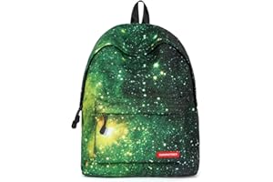 FANDARE Sac À Dos Sacs Galaxy Scolaires Cartables Adolescent Sacs D'école Loisir Garçons Filles Sacs de Voyage Cartables Femmes Multicolore Daypack avec Trousse Enfant Imperméable Polyester