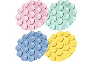 Orzero NEWZEROL Saugnäpfe aus Silikon für alle Telefonmodelle, Halterung für Handy-Zubehör, Freisprecheinrichtung, rutschfest, für Selfies und Videos – Blau/Grün/Gelb/Rosa