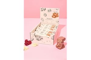 KoRo - Barre d'avoine framboise chocolat blanc bio 15 x 60 g