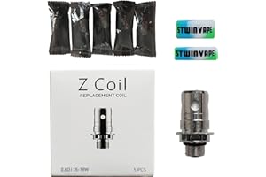 ZCOIL for INNOKIN Z Coil Replacement Coils 0.8ohm Zlide Coil for Zenith II Pro D22 Tank Kroma A R Z Pod Adept Zlide Tube Cool Fire Mini Z50 Z80 Vape Kit Pack of 5