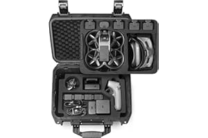 LEKUFEE Étui Rigide Étanche pour DJI Avata Pro/DJI Goggles 2/DJI Goggles Integra/DJI RC Motion 2 et DJI Avata Accessoires (Étui Seul)(Non DJI Avata 2)