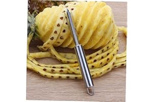CASECOVER Non-slip Stainless Steel Fruit Pineapple Peeler Easy To Clean Fork Fruit Tool Kitchen Tool