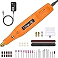 GOXAWEE Mini Rotary Tool, 24V Power Multi Tool with 104pcs Accessories Set, 0-18000RPM Variable Speed, Mini Engraving Tool for Polishing, Drilling, DIY Projects, Woodwork, Hobby Craft
