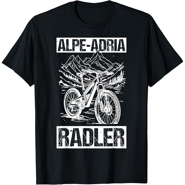 ALPE-ADRIA RADLER Alpe Adria Radweg Mountainbiken T-Shirt Fashion