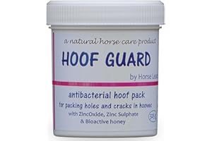 HORSELEADS Hoof Guard antibacterial horse hoof pack to stuff holes cracks and crevices 325g