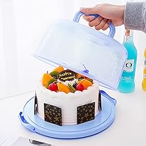 Coperchio Per Tortiera Trasparente - 25x25x10 Cm, PS, Per Conservazione E Display - Foto 5