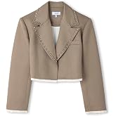 Twist TROK PRINTED CROP BLAZER BLAZER Women