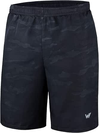 per fitness KUULEE Pantaloncini corti da uomo ad asciugatura rapida estivi  da corsa per il fitness e le attività all'aperto per sport con tasca con  cerniera jogging confezione più spessa lencicol Uomo