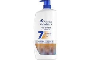 HEAD & SHOULDERS H&S Pro-Expert 7 Champú Anticaspa Anticaída 800ml con Cafeína, Combate 7 Síntomas de la Caspa para Una Protección Completa del Cuero Cabelludo, Previene Caída Capilar, Clínicamente Probado