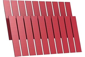 RHZXD 20 pcs Number Plate Sticky Pads, Registration Plate Sticky Pads, Double Sided Reg Plate Sticky Pads for Car Licence Plate, Number Plate Stickers for Car, Van, Bike, Caravan