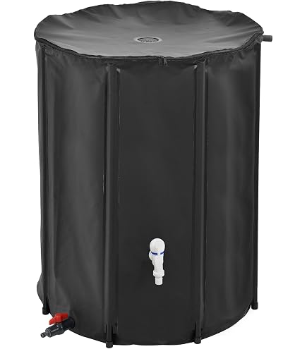 2x Tanica d’Acqua da 10 l, Contenitore Pieghevole, con Valvola, Rubinetto Portatile Campeggio