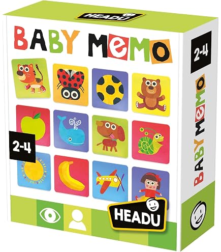 Trenino Tattile HEADU Shapes & Colors – Sistema Didattico 3 Fasi Per Forme E Colori, 2-4 Anni, Con Locomotive E Vagoni, Made In Italy