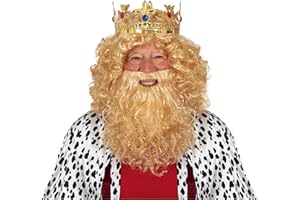 FIESTAS GUIRCA Guirca Peluca y Barba Rubia Rizada