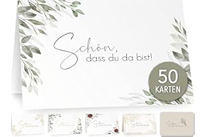 ‎LUFTUNDLIEBE luftundliebe 50 Tischkarten Hochzeit, Namensschilder Hochzeit, Platzkarten Hochzeit, Tischkarten Geburtstag, Namenskarten Hochzeit – Eukalyptusdesign grün
