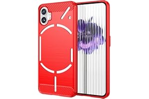 TingYR Etui na telefon Nothing Phone 1, ultra cienkie, silikonowe, odporne na uderzenia, etui na telefon komórkowy Nothing Phone 1 (czerwone)