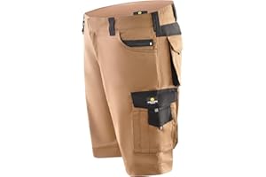 Hans Schäfer Workwear HSW Professional – Kurze Arbeitshose für Herren – Arbeitsshorts/Herren-Shorts/Bermudas mit Werkzeugtaschen – Hochwertige und strapazierfähige Arbeitsbekleidung für den Sommer