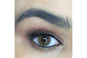 FAMELENSES FAMECOLORS lentilles de contact colorées FAME BROWN - 10x lentilles journalières dans des couleurs naturelles brunes, lentilles souples en marron foncé, sans correction de la vue - 5 paires