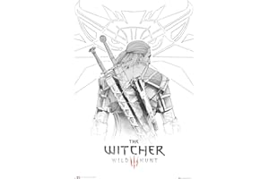 GB EYE Wiedźmin Geralt szkic 61 x 91,5 cm plakat maxi