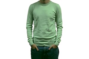 POSITANOCOAST Positano Coast - Paricollo Basic - Maglione Uomo in 100% Cotone, vestibilità Slim, Regalo Uomo, Maglione Cotone Uomo Manica Lunga, Regalo Fidanzato