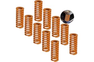 CESFONJER Muelles para impresora 3D de 0,31 pulgadas de diámetro exterior de 0,78 pulgadas de longitud, muelles de compresión M3, carga de luz de tornillo para Creality CR-10 10S S4 Ender 3 (10 PCS)