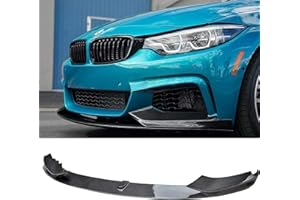 WQEUN Spoiler Avant Voiture Lèvre De Pare-Chocs Avant De Voiture Convient pour BMW 2014-2020 Série 4 F32 F33 F36 M Sport Fibre De Carbone
