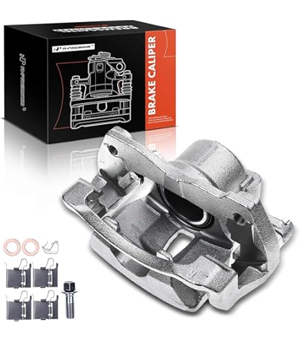 A-Premium Rear Disc Brake Caliper Assembly With Bracket – Compatible With Toyota 4Runner (2003-2009) & FJ Cruiser (2007-2014), 2-Piece Set