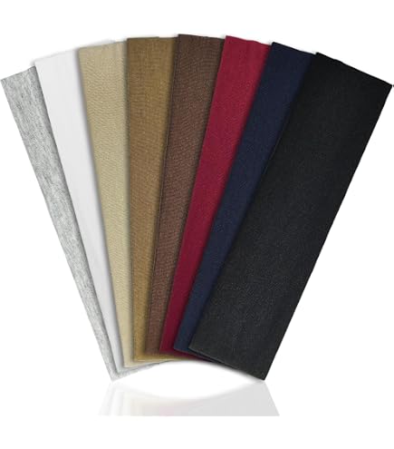 Bandeaux Sport Anti-transpiration 8 Pièces - Unisexe, Léger, Respirant - Pour Running, Yoga, Fitness, Quotidien
