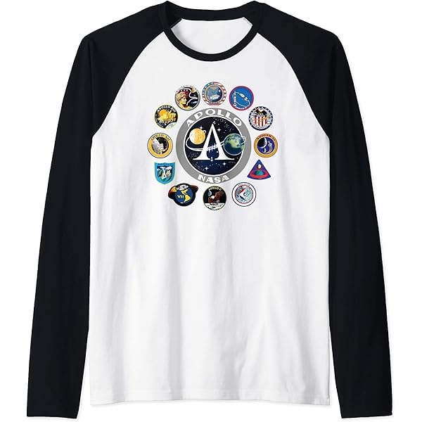 Maglia NASA Con Maniche Raglan - Cotone E Poliestere, Stile Casual - Foto 3