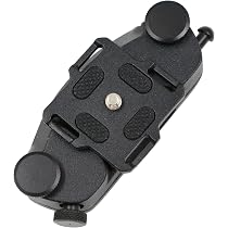 Clip De Fixation Rapide En Aluminium Pour Caméra D'action - Pour Sac à Dos, Ceinture, Trépied - Capacité 2 Kg