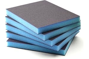 SRS TECHNOLOGY Almohadilla de lijado de cuero para cuero líquido 5 piezas reparación de cuero